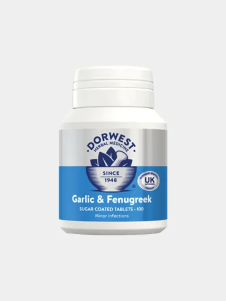 Ail et Fénugrec Dorwest - Système immunitaire pour chien et chat