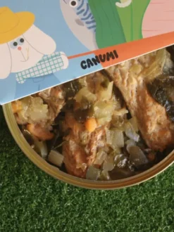 Alimentation complémentaire humide pour chien - Maquereau et légumes - Canumi