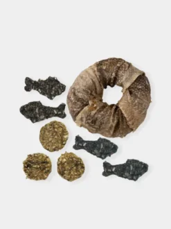 Assortiments de friandises au poisson pour chien – Cooka's Cookies