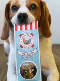 Assortiments de friandises au poisson pour chien – Cooka's Cookies
