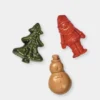 Assortiments de 3 friandises dentaires de Noël pour chien