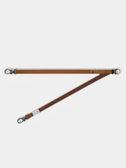Attache double pour laisse Charlie's Bacyard - Marron