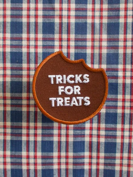 Badge thermocollant Tricks for Treats - Scout's Honour