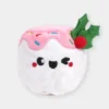 Balle en peluche pour chien - Chamallow de noël - HugSmart