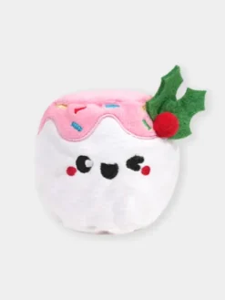 Balle en peluche pour chien - Chamallow de noël - HugSmart