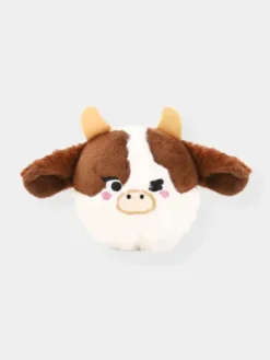 Balle en peluche pour chien - Farmz Friends Vache 🐮 - HugSmart