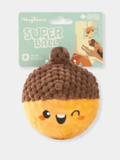Balle en peluche pour chien - Gland 🌰 - HugSmart