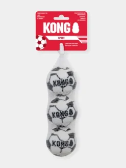 Balles de tennis Kong pour chien sans couineur - Edition supporter⚽