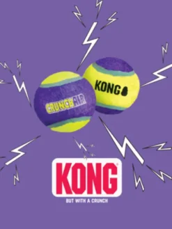 Balles de tennis pour chien KONG - KONG CrunchAir Balls