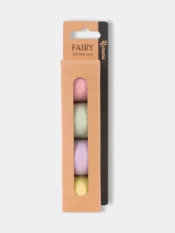 4 balles en laine feutrée pour chat - Coloris Fairy - District 70