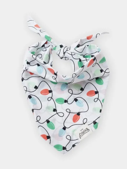 Bandana d'Hiver pour chien - Guirlande 🎄 - The Paws