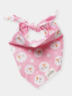 Bandana d'Hiver pour chien - Motif Snowball - The Paws