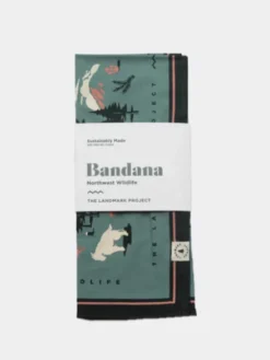 Bandana en coton - Northwest Wildlife - The Landmark Project