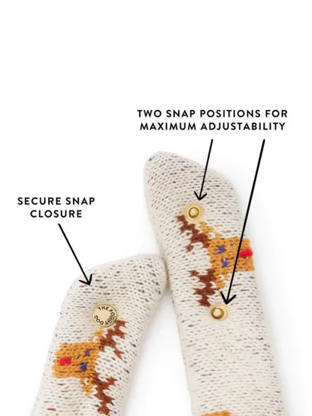 Bandana pour chien en tricot - Reindeer 🦌 - The Foggy Dog