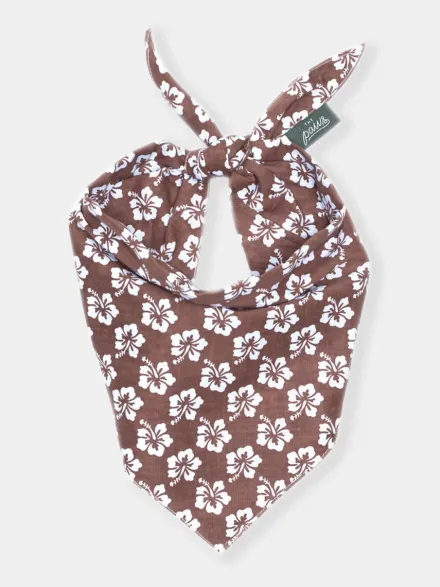 Bandana pour chien - Hibiscus - The Paws