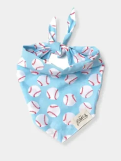 Bandana pour chien - Motif Baseball ⚾ - The Paws