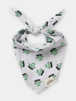 Bandana pour chien - Motif Frankie 🧟 - The Paws
