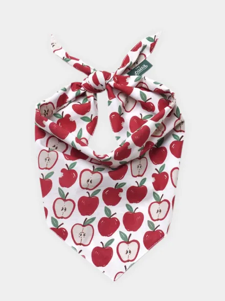 Bandana pour chien - Motif Orchard 🍎 - The Paws