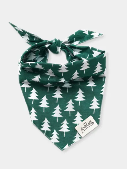 Bandana pour chien - Motif Rainier Sapin - The Paws