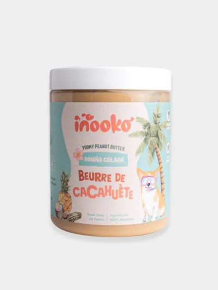 Beurre de cacahuète pour chien - Pawna Colada🍍🥥🌴 - inooko