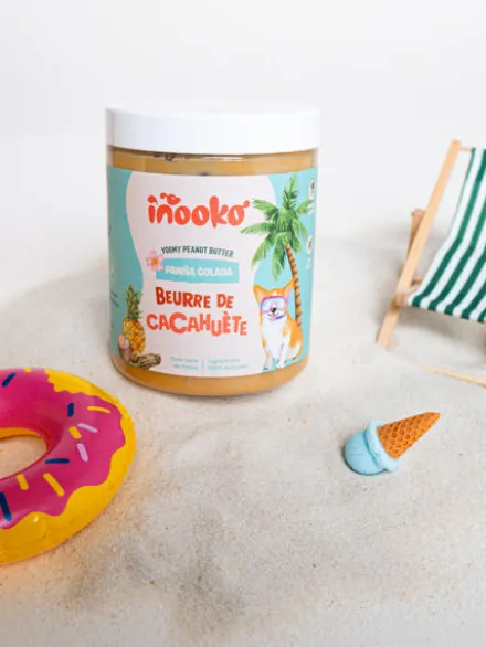Beurre de cacahuète pour chien - Pawna Colada🍍🥥🌴 - inooko