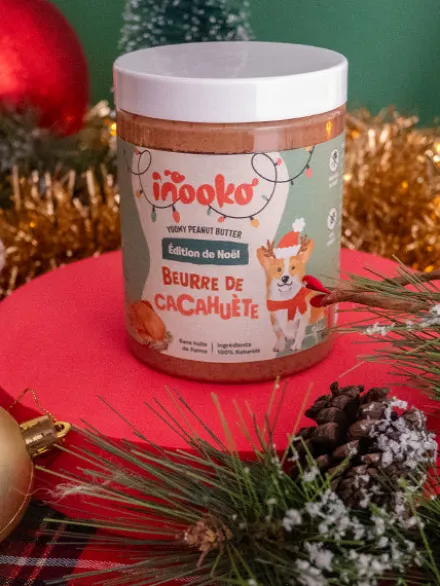 Beurre de cacahuète pour chien - Édition de Noël 🦃🎅 - inooko