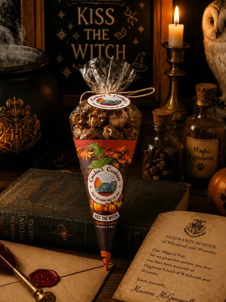 Biscuits d'halloween pour chien - Kiss the witch 🧙♀️ - Cooka's Cookies