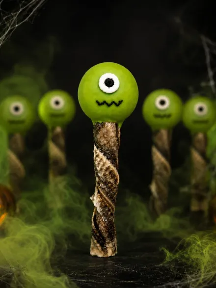 Biscuits d'halloween pour chien - Monster Pop 👽 - Cooka's Cookies