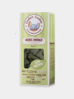 Biscuits Digestion pour chien - Spiruline et Pomme - Cooka's Cookies