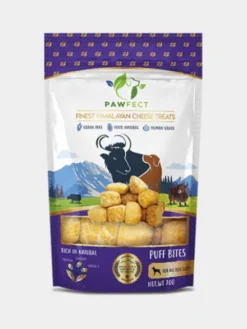 Bouchées de Fromage de Yak soufflé pour chien - Pawfect