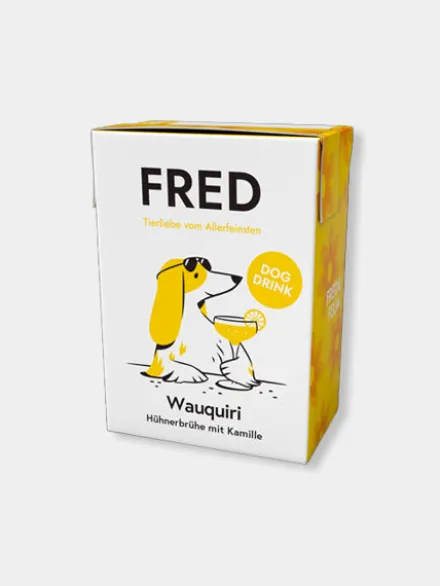 Bouillon pour chien - Poulet 🐓 et Camomille - Fred & Felia