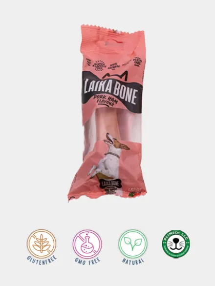 Bâton de fromage à mâcher - Saveur Jambon 🐖 - Laika Bone