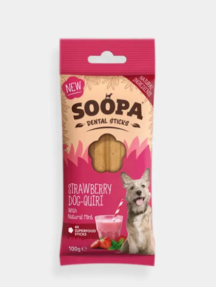 Bâtonnets à mâcher pour chien - Dog Quiri 🍓 - Soopa