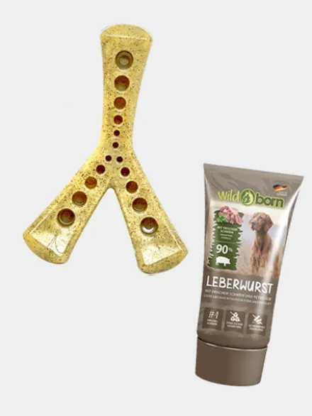 Bundle - Tube de pâtée Wildborn 🐖 + Wishbone de SodaPup