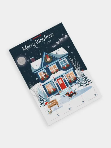 Calendrier de l'avent pour chien 2026 - Santa's Moonlight Skates - Pets Best