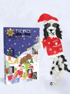 Calendrier de l’Avent pour chien - The Pack - Friandises véganes 🎅🌱