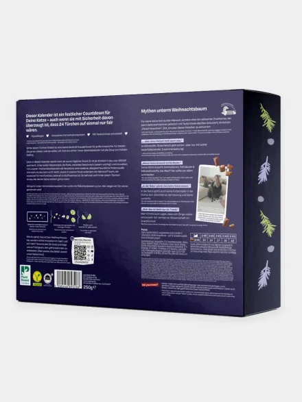 Calendrier de l’Avent VEGDOG 2026 pour chat | Friandises vegan