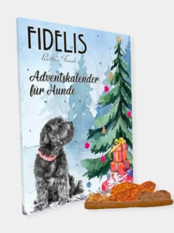 Calendrier de l'avent XL pour chien - 55 friandises - Fidelis