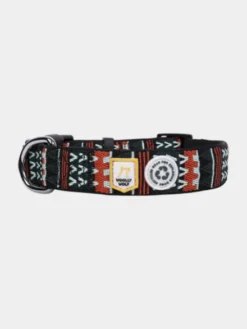 Collier original pour chien motif Woodland - Woolly Wolf