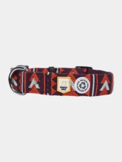 Collier original pour chien motif Polar Night - Woolly Wolf