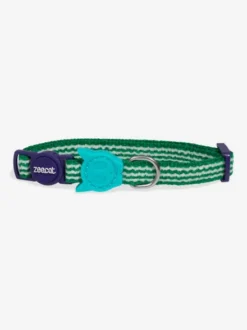 Collier pour chat - Velvet Vibes Vert - Zee.Dog