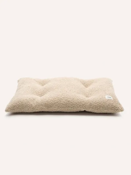 Coussin pour chien Bela - Bouclette beige - Cafide