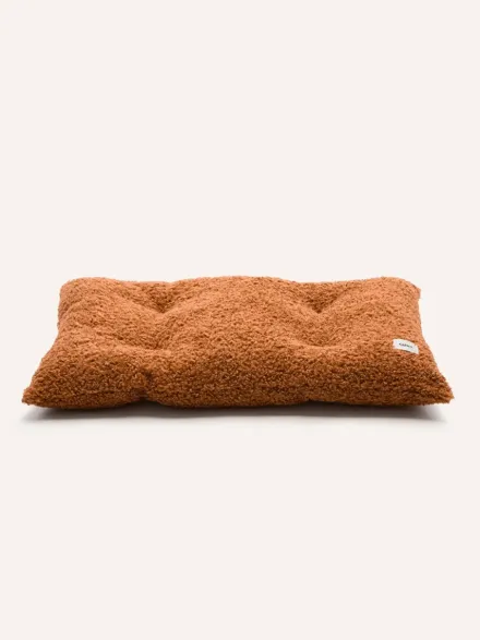 Coussin pour chien Bela - Bouclette moutarde - Cafide