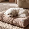 Coussin pour chien Bela - Velours côtelé mocca - Cafide