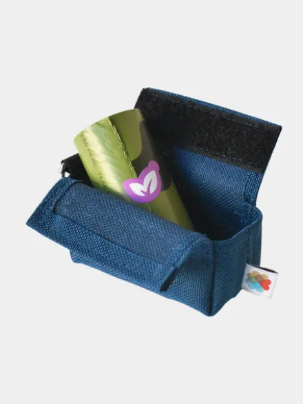 Distributeur de sacs à crottes pour chien - Bleu Marine - Wildebeest