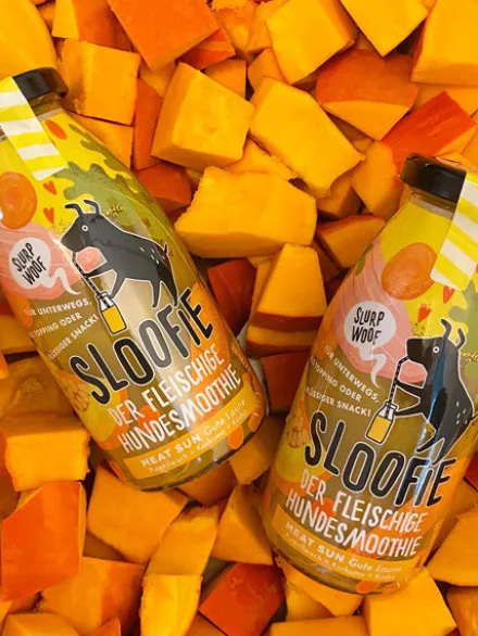 Délicieuse 🥤 boisson naturelle pour chien - Meat Sun 🍲🦃- Sloofie