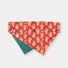 Ensemble Bandana & Nœud papillon de Noël pour chien - Holly Jolly Cookies (S/M)