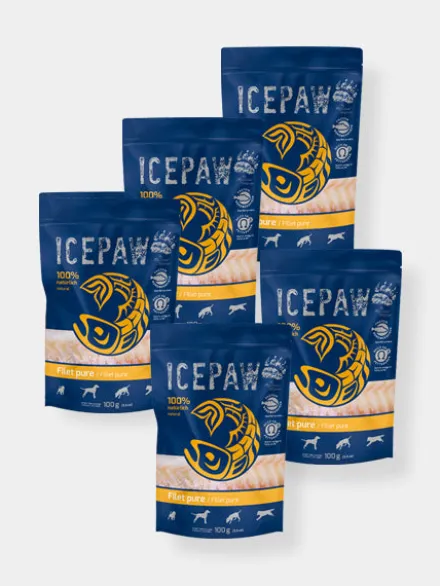 Filet de morue 100% naturel avec bouillon - Icepaw