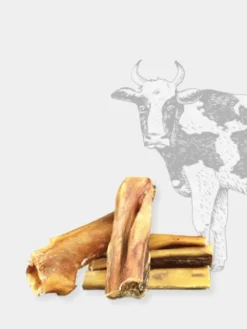 Friandise de mastication - Peau de bœuf extra dure - 15 cm