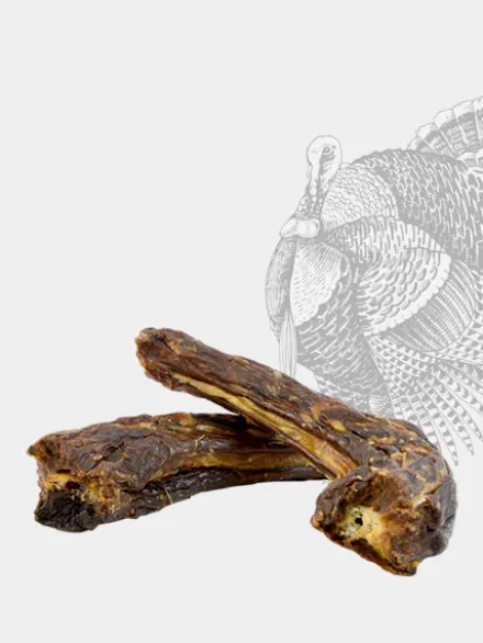 Friandise de mastication pour chien - Cous de Dinde 🦃